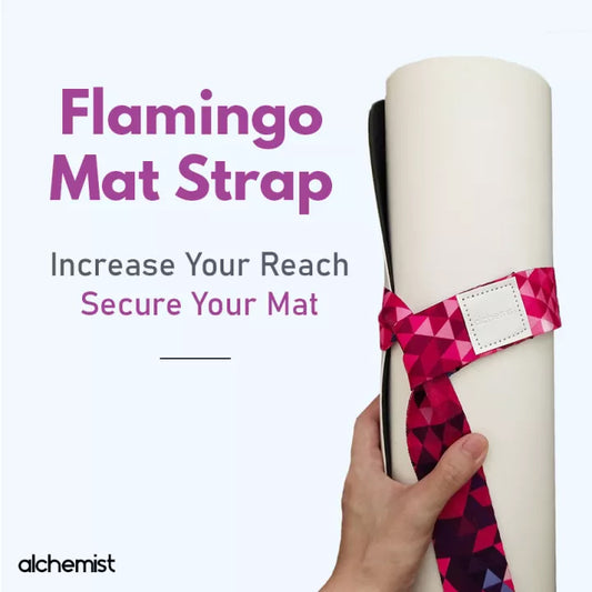Alchemist® Yoga Mat Strap - Flamingo Pink