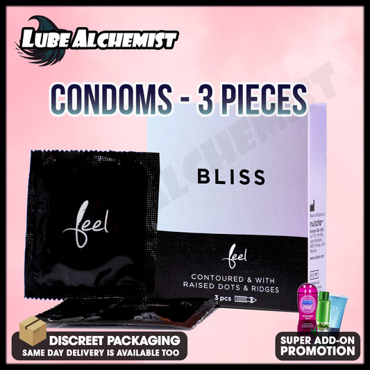 LubeAlchemist™ Bliss Ultra Thin Condom 3s