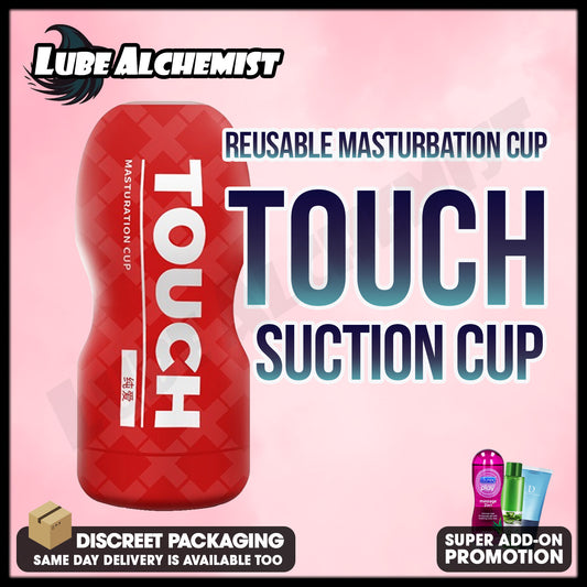 LubeAlchemist™ Touch Masturbation Suction Cup