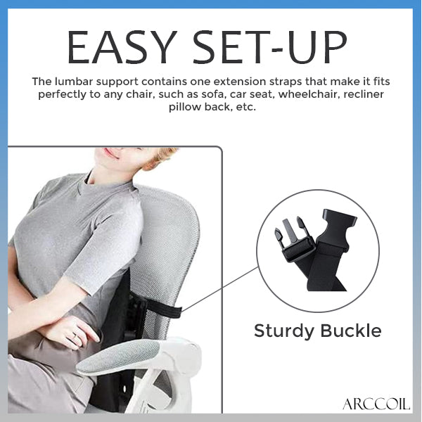 Arccoil Adjustable Lumbar Spinal Support
