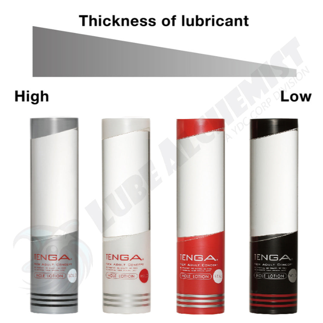 LubeAlchemist™ Tenga Hole Lotion Water Based Lubricant 170ml Massage Oil 4 Types