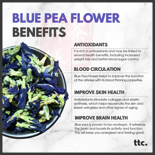 Blue Pea Flower (50g)