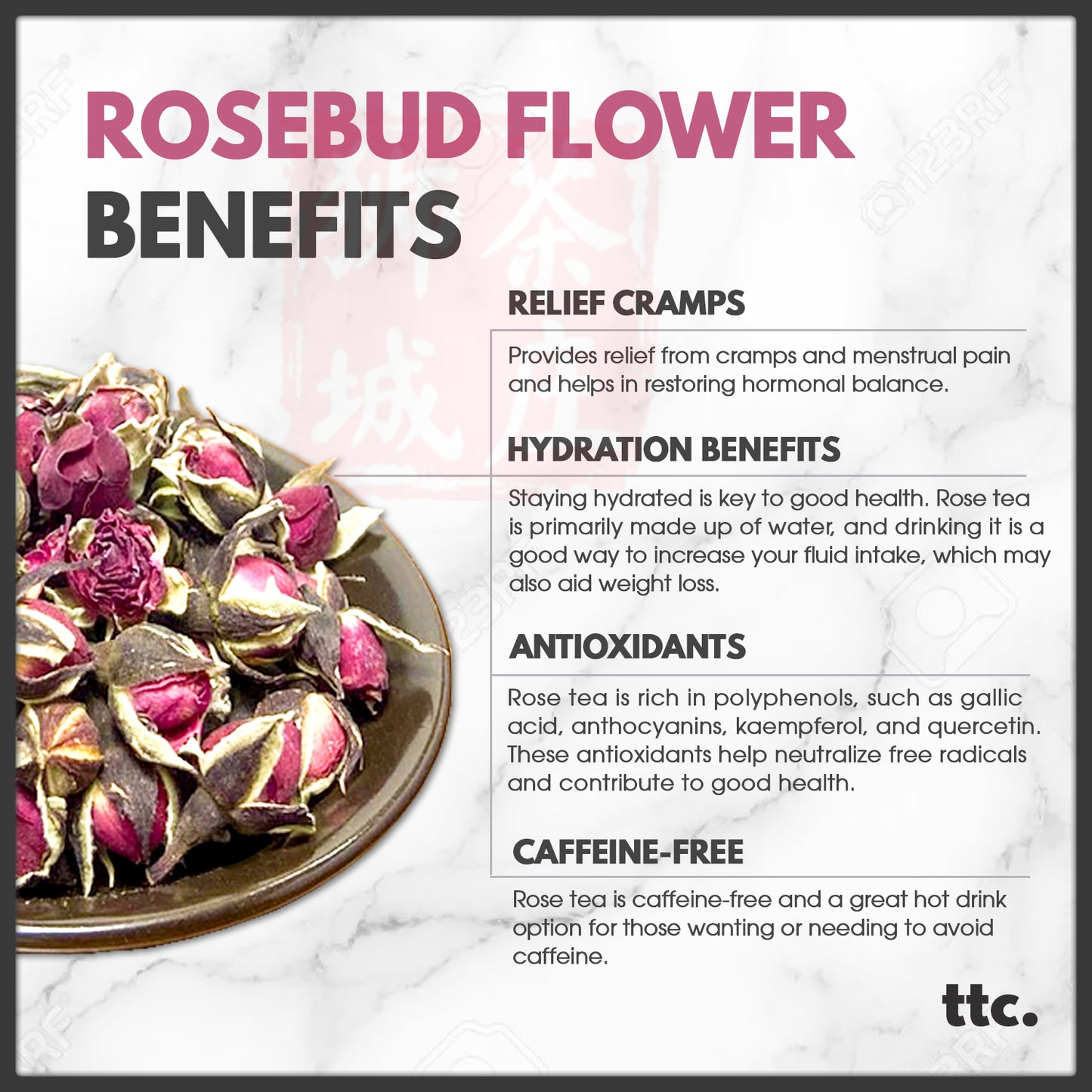 Rose Buds Flower Tea (100g)