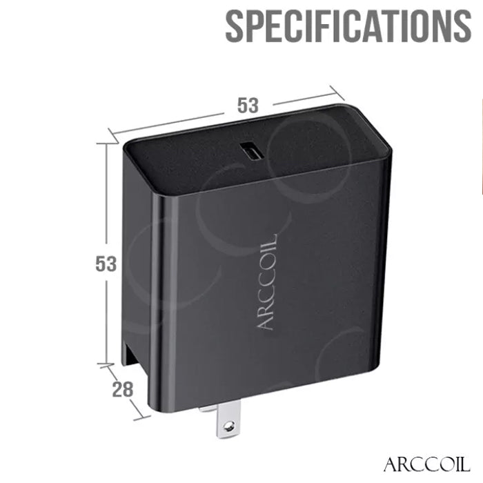 Arccoil™ Travel Adaptor 45W