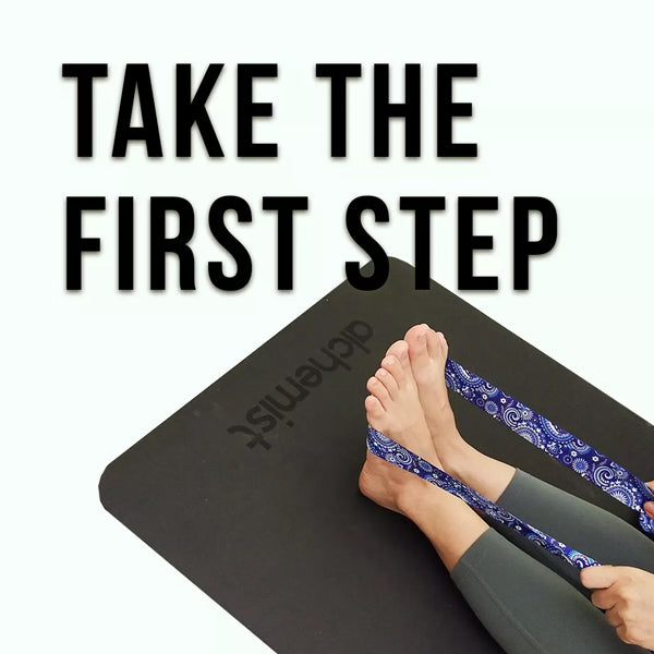 Alchemist® Yoga Mat Strap - Navy Swirl