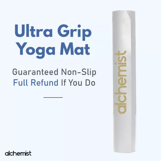 Alchemist® Ultra Grip Non Slip Yoga Mat - Milky White Gold