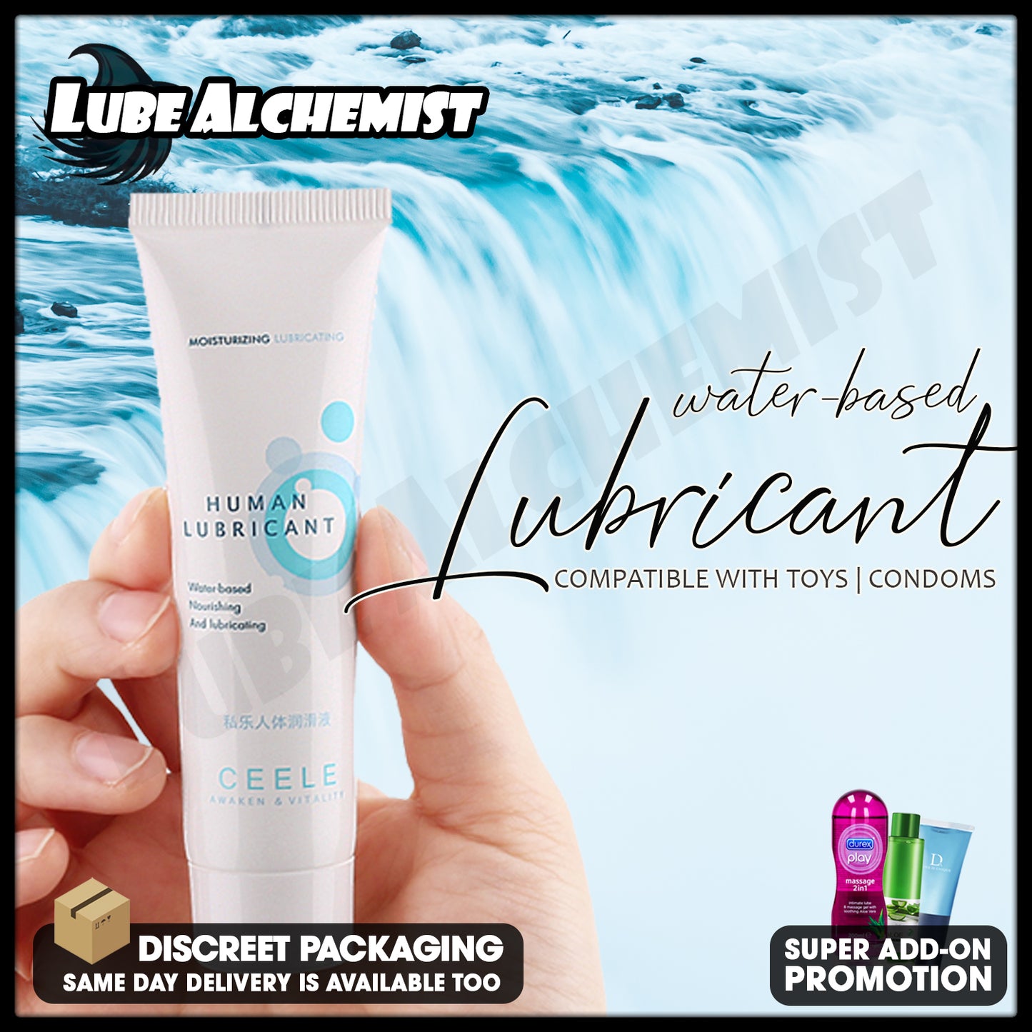 LubeAlchemist™ Water Soluble Lubricant 60ml