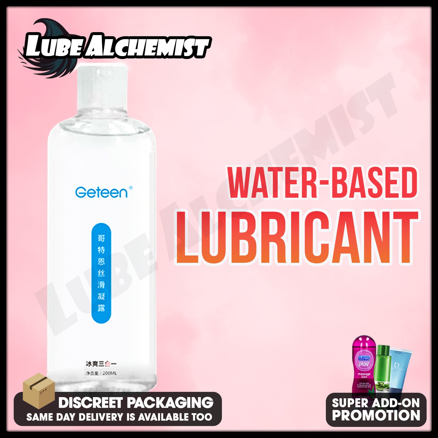 LubeAlchemist™ Water Based Lubricant 200ml