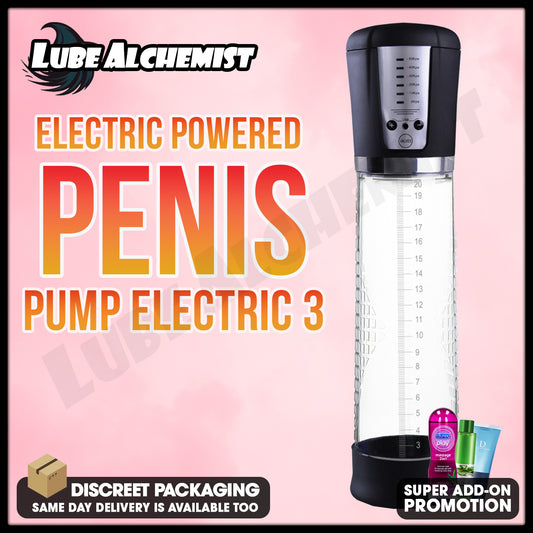 LubeAlchemist™ Electric Penis Pump Manual Darth Mode