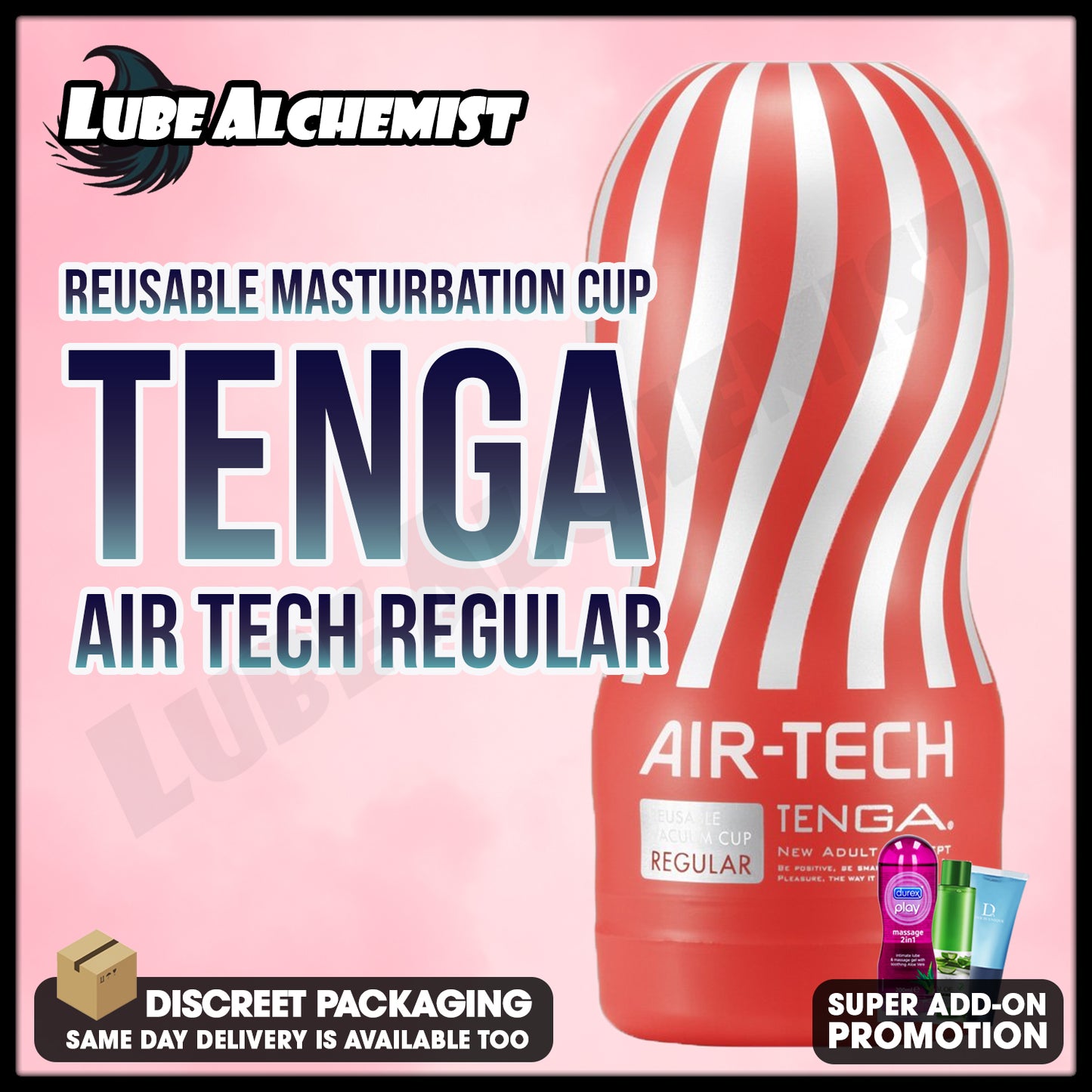 LubeAlchemist™ Tenga Air Tech Masturbation Cup REGULAR